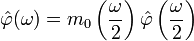  \hat{\varphi}=m_0\left \hat{\varphi}\left