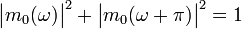  \bigr| {m}_{0} {\bigr|}^2 +\bigr| {m}_{0}{\bigr|}^2=1 