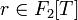 r \in F_2