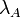 \lambda_A\,