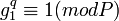 g_1^q\equiv1