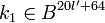 k_1 \in B^{20l^\prime+64}
