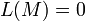 L=0\,