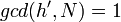 gcd=1