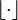 \lfloor\cdot\rfloor
